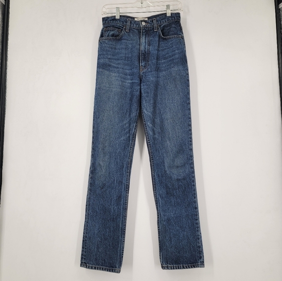 Reformation Jeans Stevie Ultra High Rise Jean Women's 26 Blue Perth Medium Wash - Picture 3 of 14